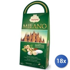 18x Multipack Crispo Pack Choco-Almonds Pistacc Milano Gr. 150