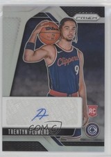 2024-25 Panini Prizm Rookie Signatures Silver Trentyn Flowers #RSI-TFC Auto 14ql