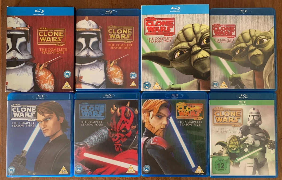 Star Wars Clone Wars Blu Ray for sale | eBay UK