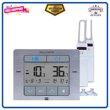AcuRite Wireless Fridge Freezer Thermometer w...