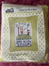 Pine Mountain Designs- March- Let's Go Fly A Kite Pillow kit