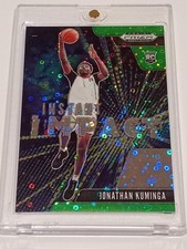 2021-22 Panini Prizm Draft JONATHAN KUMINGA Instant Impact GREEN RC Rookie /5