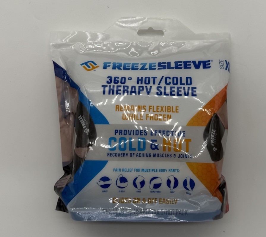 1 Freeze Sleeve Size XL - 360 degree Cold & Heat Therapy Sleeve - NEW