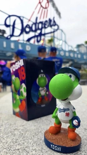 2026 Yoshi Exclusive LA DODGERS x SUPER MARIO GALAXY YOSHINOBU YAMAMOTO