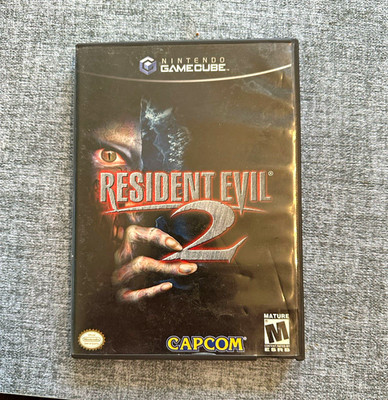 Capcom Resident Evil 2 Nintendo GameCube M Rated NTSC-U/C Complete w/ Manual