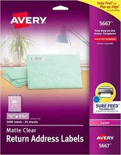 AVE5667 - Avery Easy Peel Mailing Label