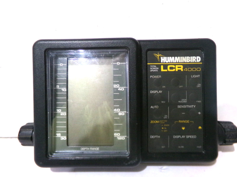 HUMMINBIRD LCR 4000 FISH FINDER DEPTH FINDER " HEAD UNIT ONLY "