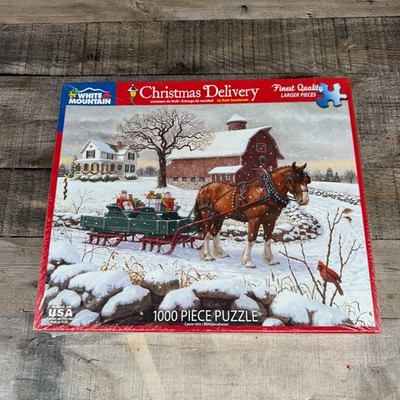 White Mountain Puzzles Christmas Delivery 100 Piece Puzzle