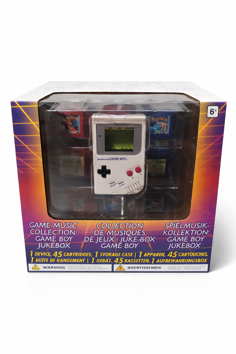 Pokemon Center Red & Blue - Game Boy Jukebox 30th Anniversary NIB