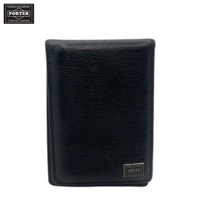 Yoshida & Co. PORTER Current Black Pass Case bag