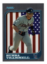1997 Bowman Chrome International Bubba Trammell Rookie Card #101 **NM-MT**. rookie card picture