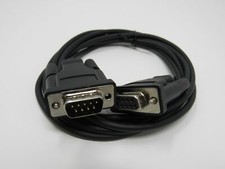 Standard Serial Computer Data Connector Cable DB9 RS232 5.5 ft RS-232