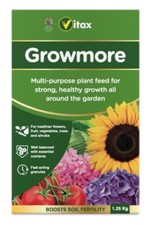 Image of Vitax Growmore General Purpose Plant Fertiliser - 1.25Kg Box