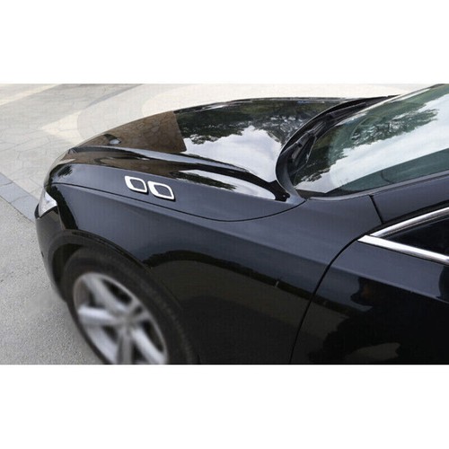 Para Volvo XC40 19-22 cromo ABS carrocería lateral ventilación lateral lateral lateral borde cubierta guardabarros 2 piezas - Imagen 3 de 6