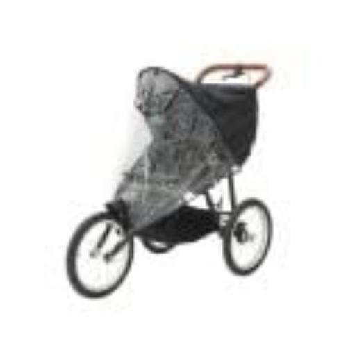 TRILLE - Raincoat Jogger With opening in Top, Black