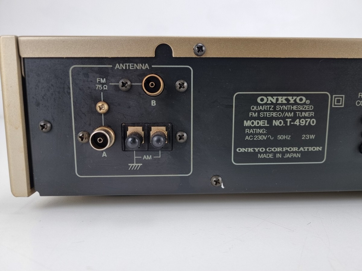 その他 ONKYO Onkyo T-4970 Fully Working - Remote Control - Manual