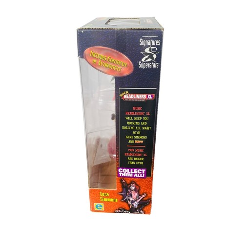 Kiss Band 1999 ROCK HEADLINERS XL 4er Set Gene Peter Ace Paul Neu Collectors Ed - Bild 20 von 22