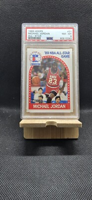 Michael Jordan 1989 NBA Hoops All-Star PSA 8 Nm-Mt | eBay