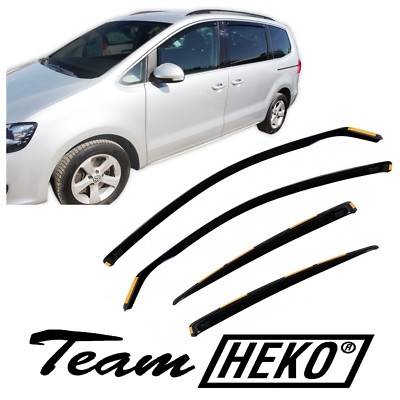 Windabweiser HEKO Passend Für VW Sharan Ab 2010 5-Türer 4-Tlg