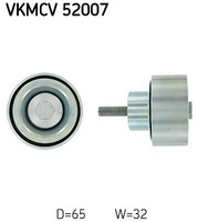 Vkmcv 52007 SKF Umlenk-/FüHrungsrolle, Keilrippenriemen FüR Daf,Iveco