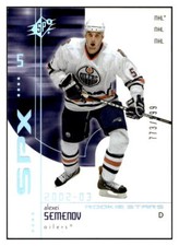 2002-03 Upper Deck Rookie Update #192 Alexei Semenov 2002-03 SPx Update #/999 RC