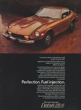 1976 Datsun 280-Z - "Perfection. Fuel Injection." - Sports Car - Print Ad Photo
