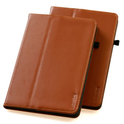 Leder Cover für Apple iPad, Samsung Galaxy Tab, Huawei M-Pad Schutzhülle Tablet