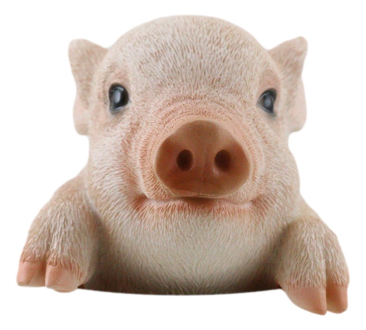 Ebros Teetassen-Schwein Figur „Babe“ – 13,3 Cm Hoch, Handbemalt Mit Glasaugen