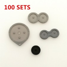 100sets Bulk For Nintendo GBA SP Rubber Silicone Conductive Rubber Button Pads