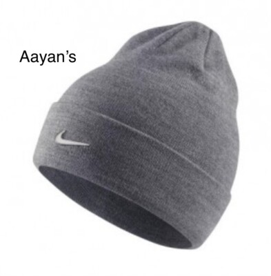 NIKE YOUTH METAL SWOOSH BEANIE HAT One 100