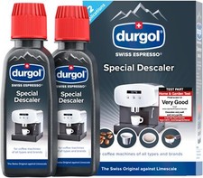 Dolce Gusto Durgol Water Descaling kit 2 x 125ml 100% ORIGINAL descaler FAST P&P