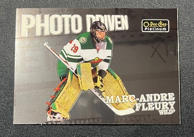Marc Andre Fleury Photo Driven OPC Platinum Insert 2022-23 Hockey Card