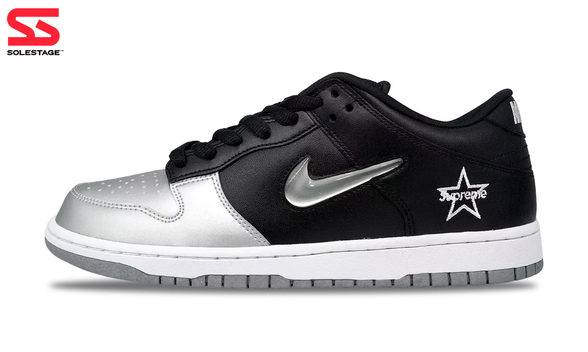 Nike Dunk SB Low x Supreme QS Metallic Silver 2019 (CK3480-001) Men's Size 7-13