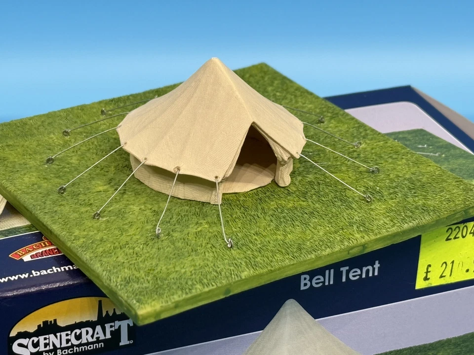 BACHMANN 'OO' GAUGE 44-0504 SCENECRAFT 'BELL TENT' RESIN - NEW & BOXED ! - Image 2 of 2