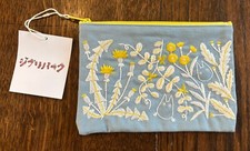 NWT Studio Ghibli Park Embroidered Flat Pouch Coin Purse My Neighbor Totoro