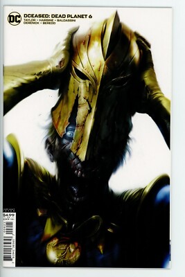 DCEASED: DEAD PLANET #6 NEAR MINT 2021 FRANCESCO MATTINA VARIANT DC COMICS b-82