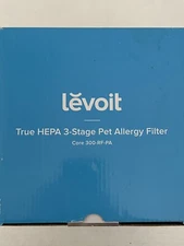 LEVOIT Air Purifier Pet Allergy Filter 3-Stage True HEPA Core 300-RF-PA NEW