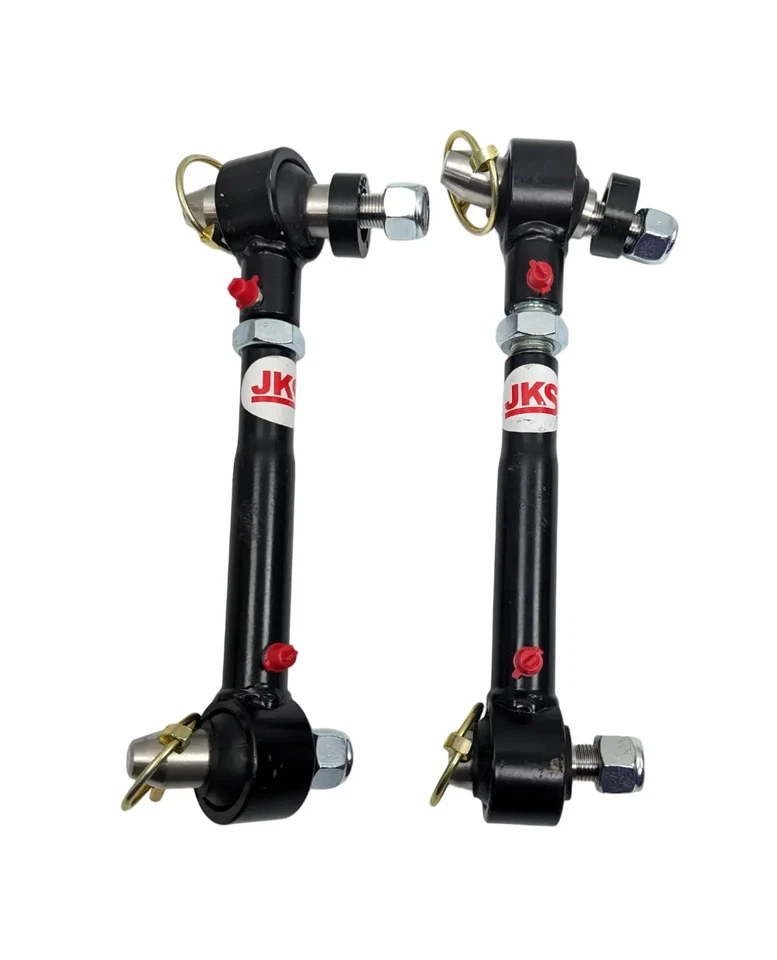 Barra estabilizadora delantera ajustable con suspensión JKS Foto 2 de 2