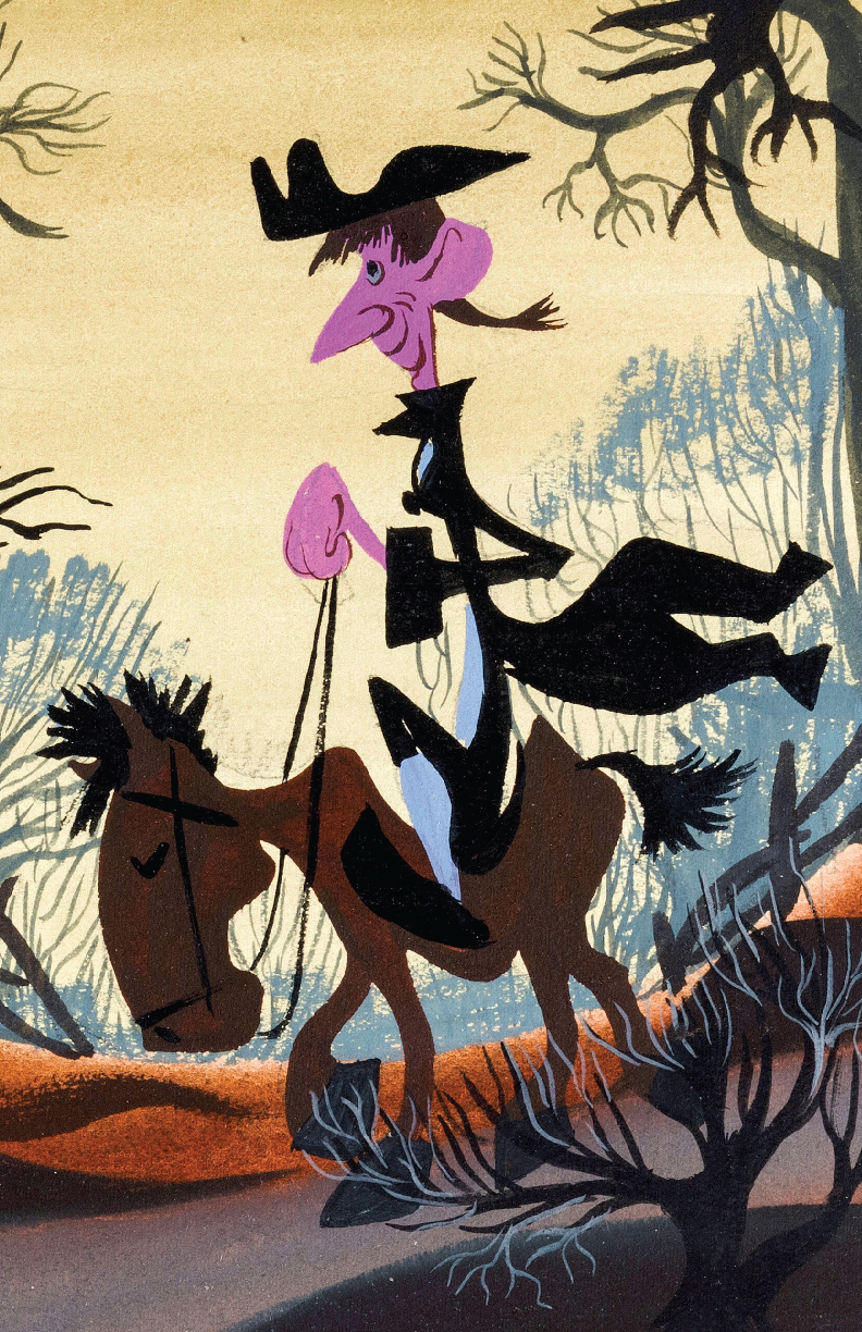 Mary Blair Legend of Sleepy Hollow 13x19 Disney Art Print Poster