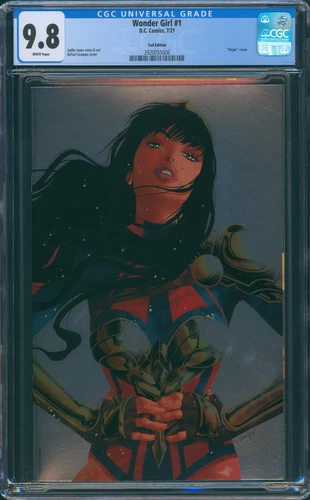 Wonder Girl #1 2021 DC Comics Rafael Grampa Virgin Foil Variant CGC 9.8