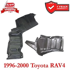Engine Splash Shield For 1996-2000 Toyota RAV4 Front Left & Right Side Set 2pcs