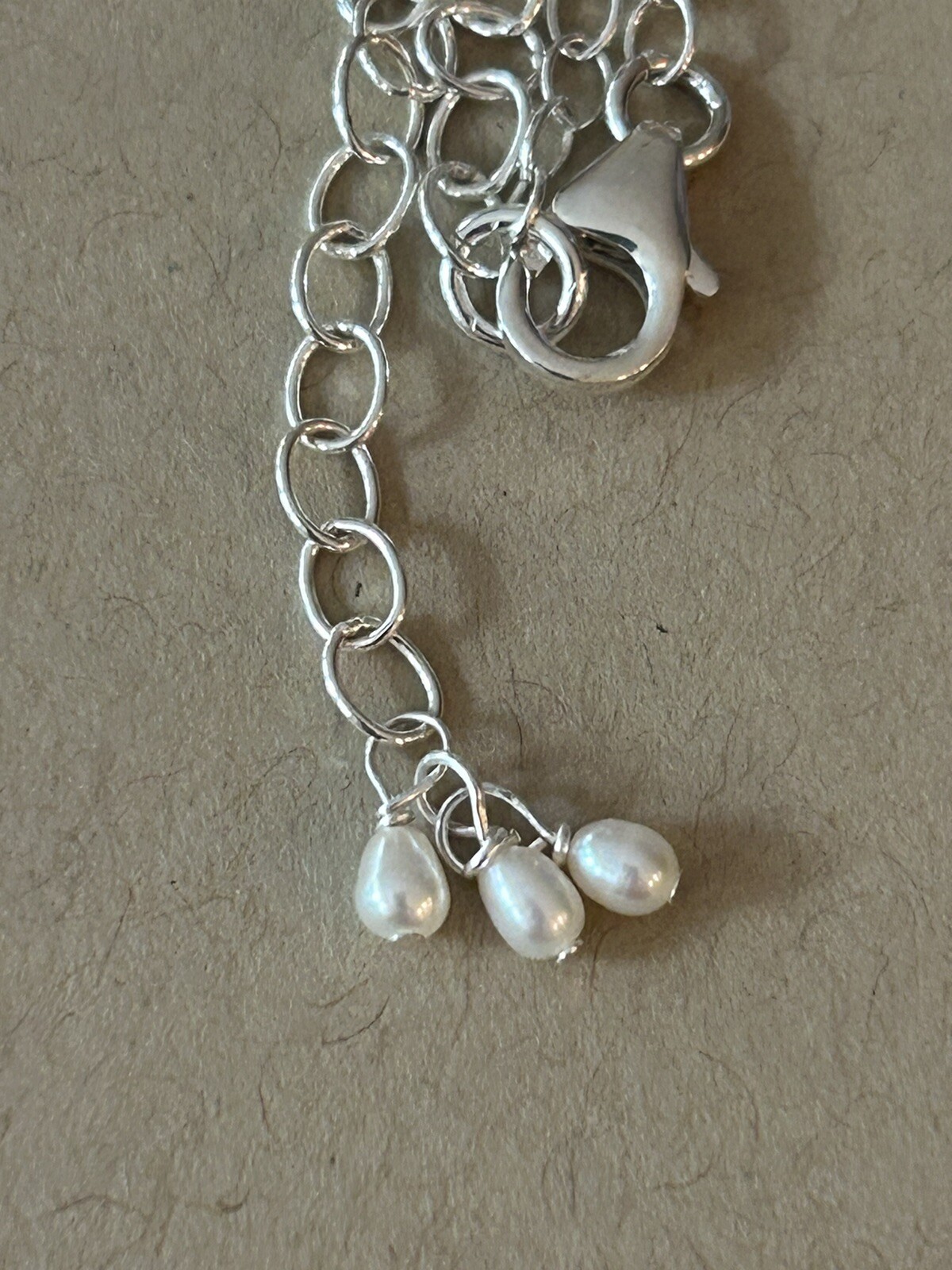 Aqua Sea Glass Sand Dollar Pearl Sterling Silver Necklace Sundance Treasures