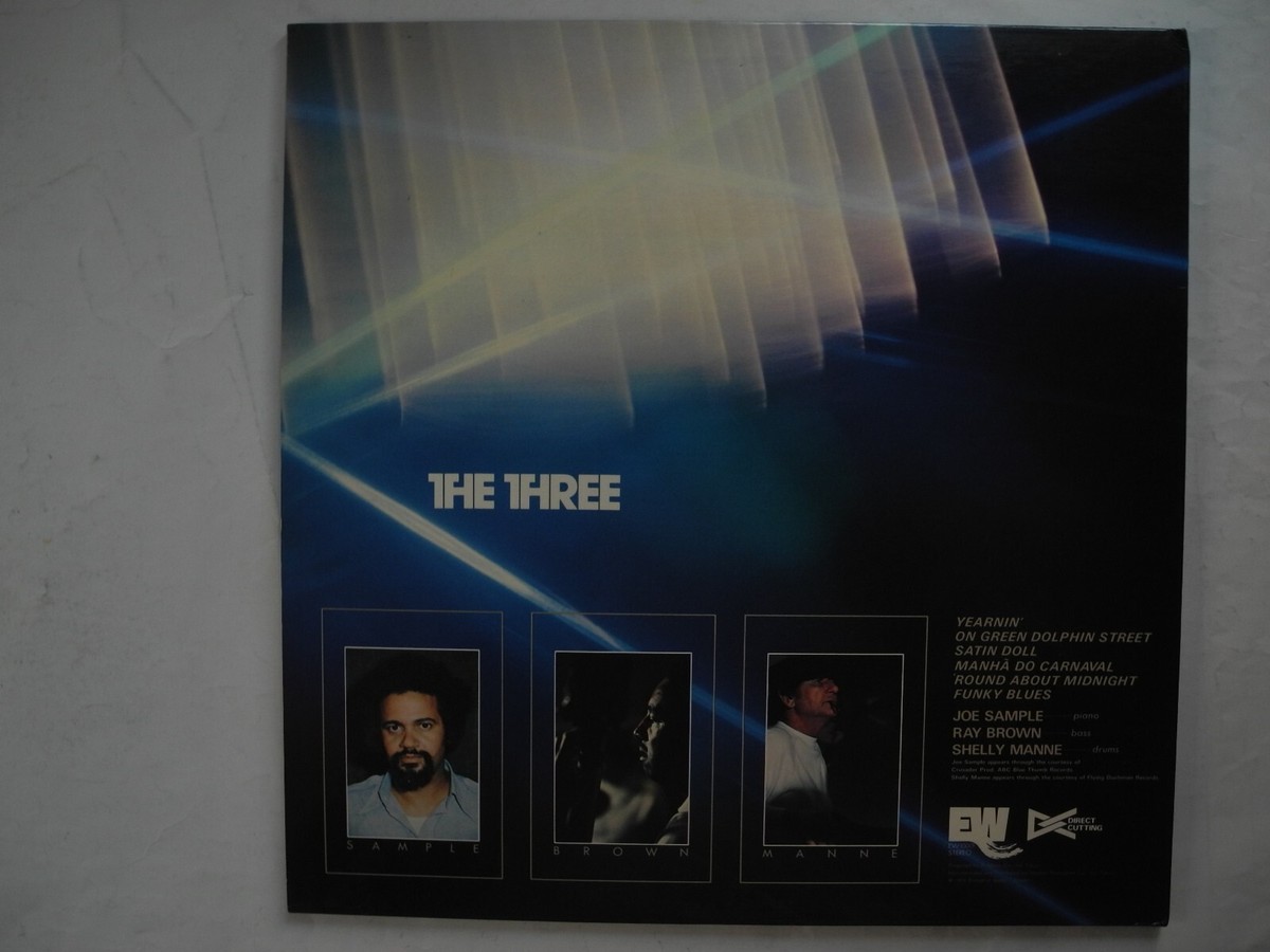THE THREE Same s/t 2 LP 1976 Japan EW 10001 EX+Joe Sample Ray