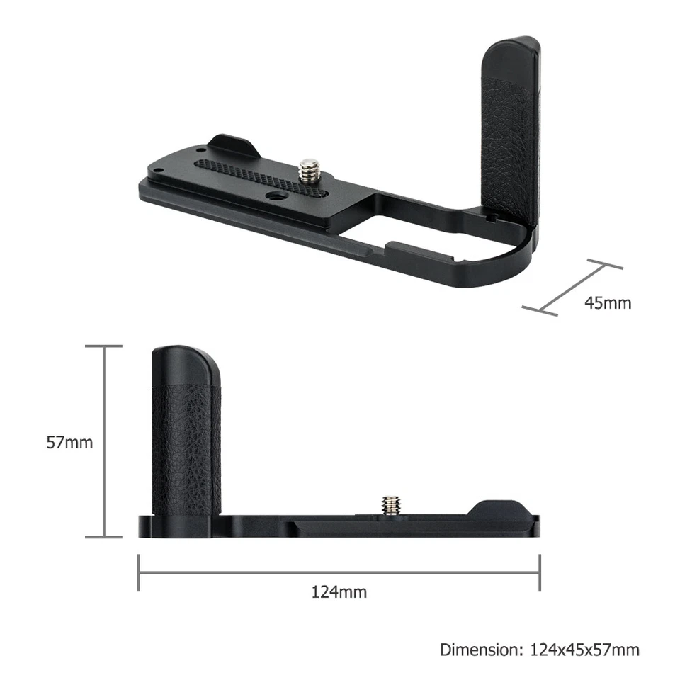 JJC Metal Camera Hand Grip Holder for Lumix DC-GX9 Replace Panasonic DMW-HGR2 - Image 2 of 4