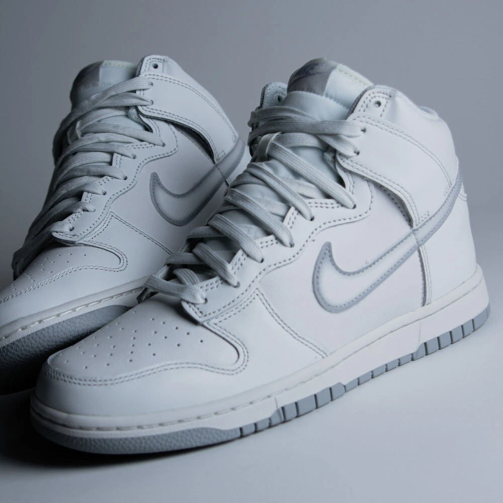 Nike Dunk High Airbrush Swoosh - White Mens Shoes Size 8-12 new sneakers