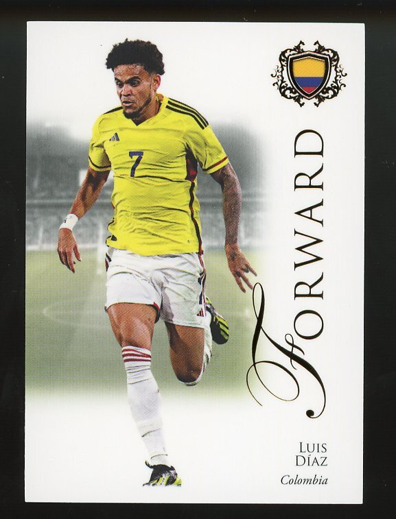 2023 futera UNIQUE #064 LUIS DIAZ Columbia NM+