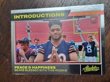 2023 Panini Absolute Introductions #8 Roschon Johnson Peace & Happiness Bears RC