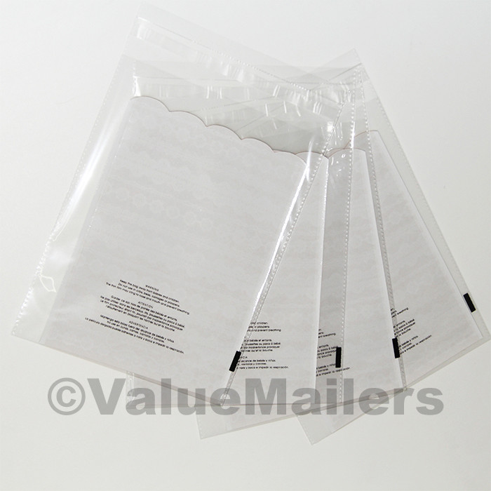Sacchetti di cellophane autosigillanti da 5 x 20 c, in cellophane