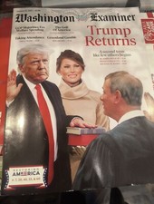The Washington Examiner January 22 2025 Trump Returns