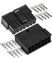 Molex Micro-Fit 3.0 Dual Row 14 Circuits Male  Female Receptacle Plug w/Term...